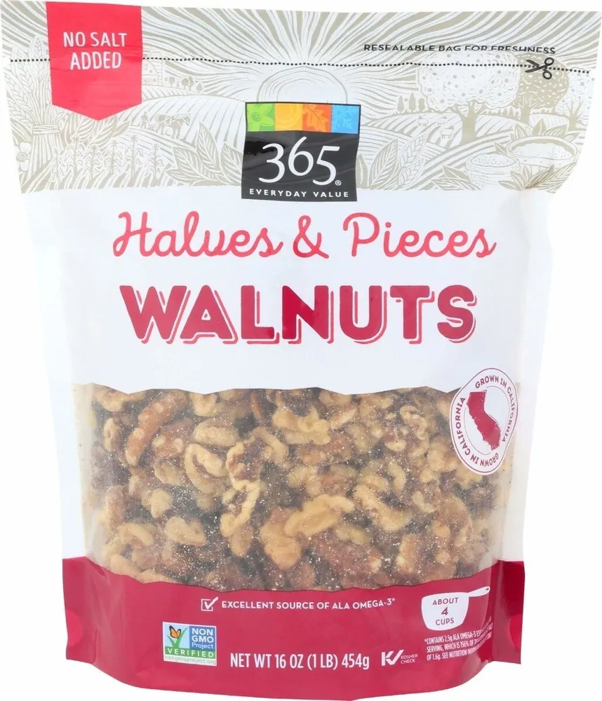 Walnuts Halves and Pieces