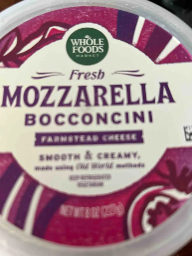 Fresh Mozzarella Bocconcini Farmstead Cheese