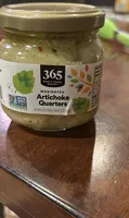 Marinated artichoke quarters