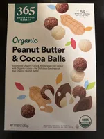 Organic Peanut Butter & Cocoa Balls