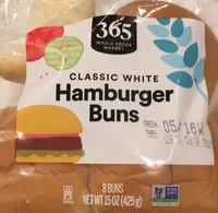 Classic hamburger buns
