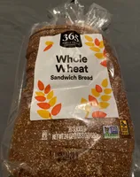 Whole Wheat Sandwich Bread