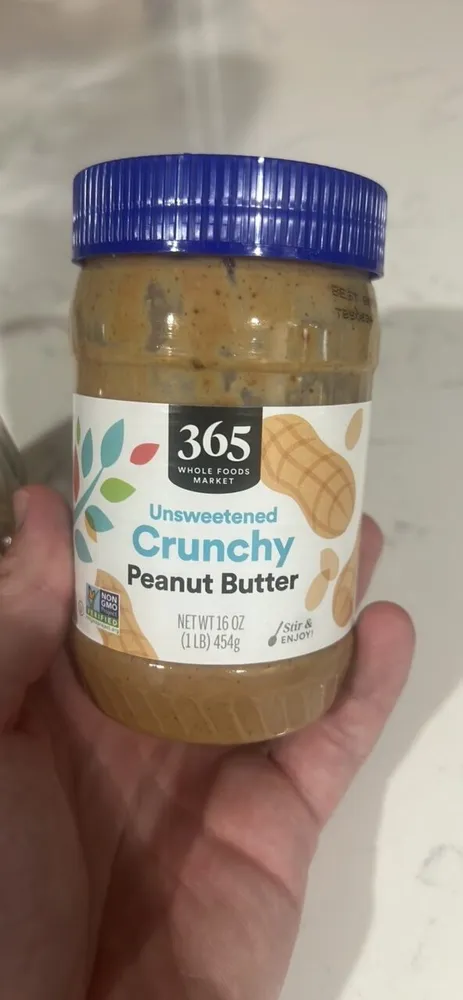 Unsweetened Crunchy Peanut Butter