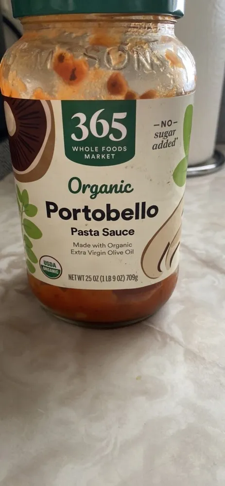 Organic Portobello Pasta Sauce