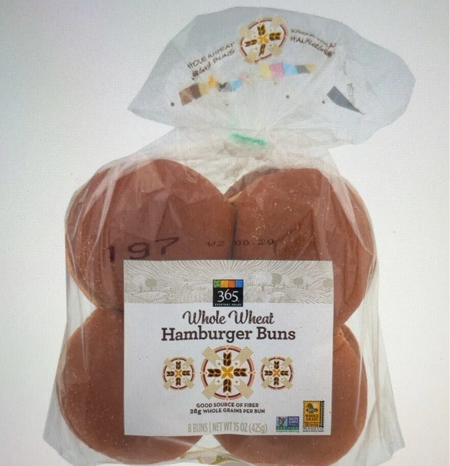 Whole Wheat Hamburger Buns