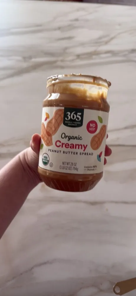 Organic Creamy Peanut Butter Spread