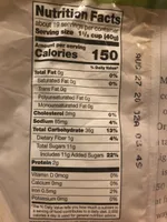 Organic frosted flakes cereal, frosted