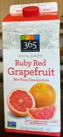 Ruby red grapefruit 100% juice, ruby red grapefruit