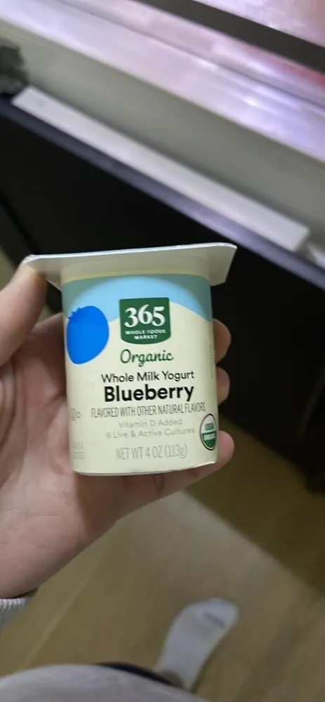 Whole Milk Yogurt Blueberry