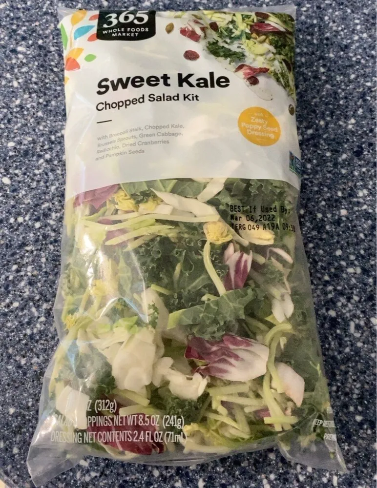 Sweet Kale Chopped Salad, Just Salad