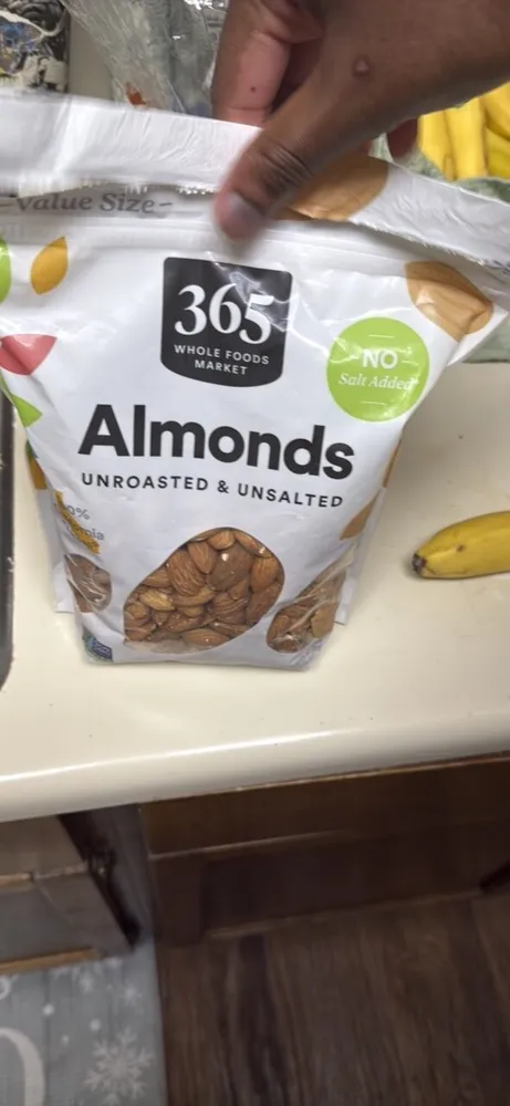 Almonds Unroasted & Unsalted