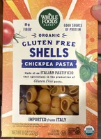 Organic chickpea macaroni
