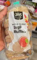 Whole wheat english muffins