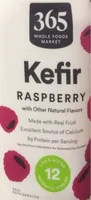 Raspberry kefir cultured whole milk vit d
