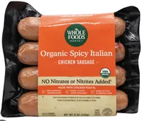 Organic Spicy Italian Chicken Sausage