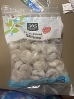 Uncooked Individually quick frozen farm raised shrimp