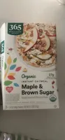 Organic Instant Oatmeal Maple & Brown Sugar