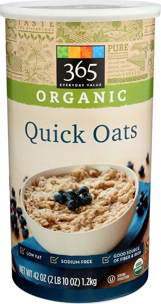 Organic Quick Oats Rolled Oats