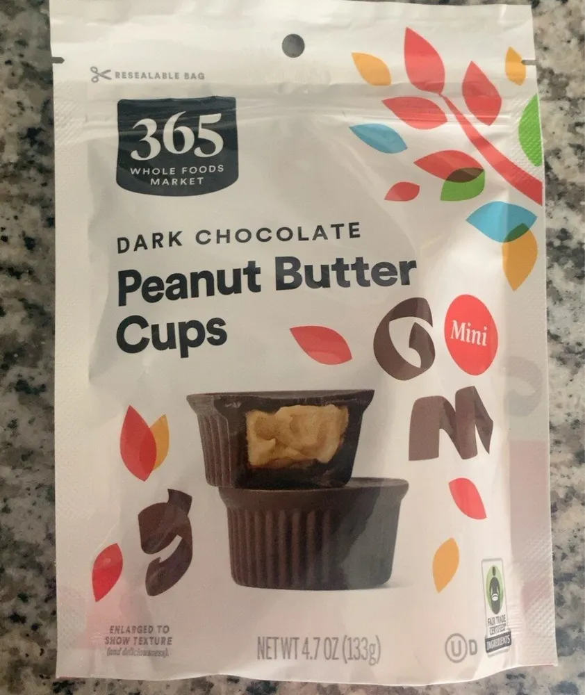 Dark Chocolate Peanut Butter Cups Mini