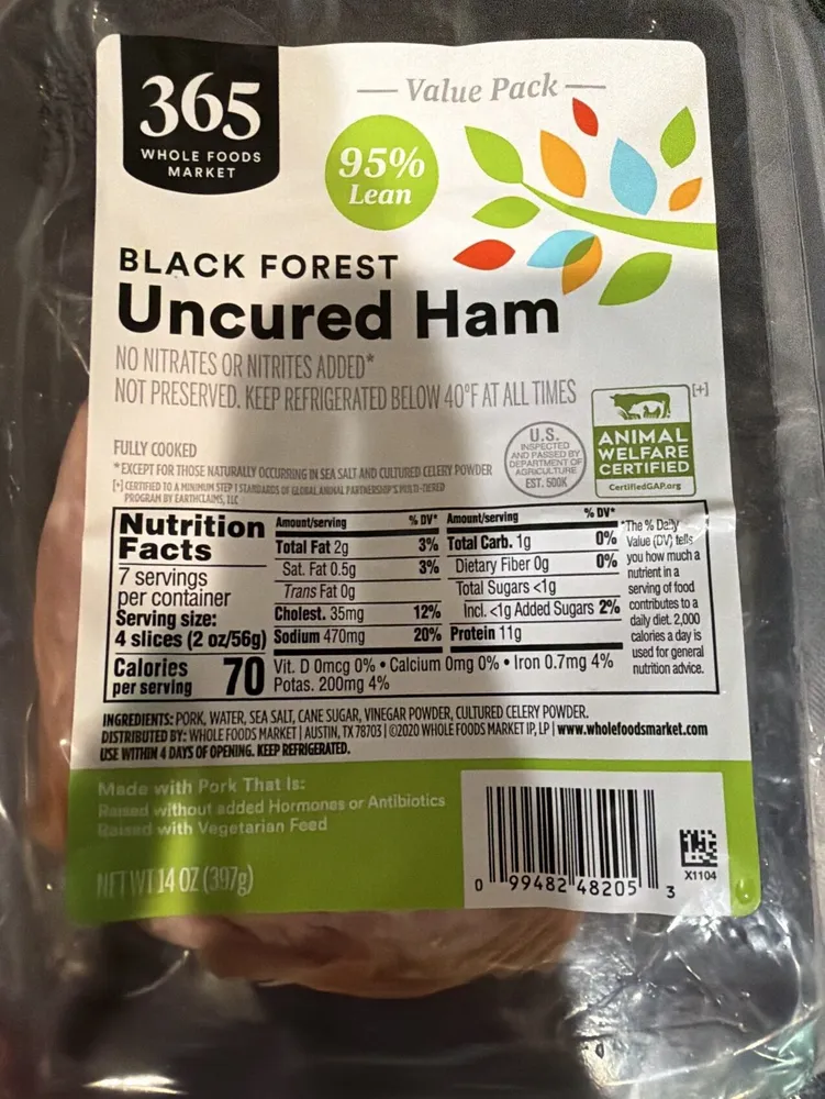 Black Forest Uncured Ham