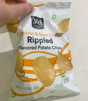 Rippled Sour Cream & Cheddar Potato Chips