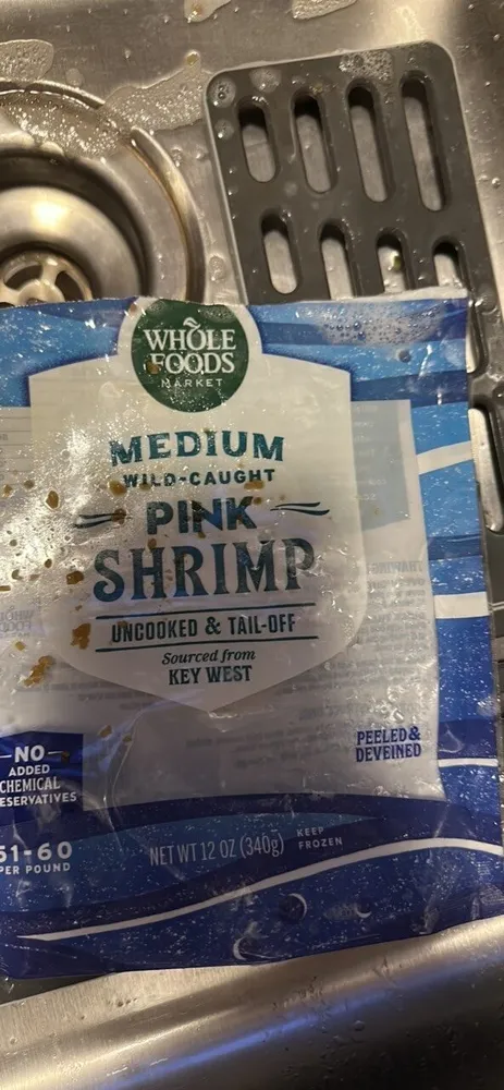 Medium Wild-Caught Pink Shrimp