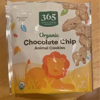 Chocolate Chip Animal cookie