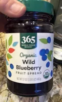 Organic Wild Blueberry Fruit Spread