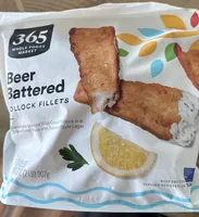 Beer Battered Pollock Fillets