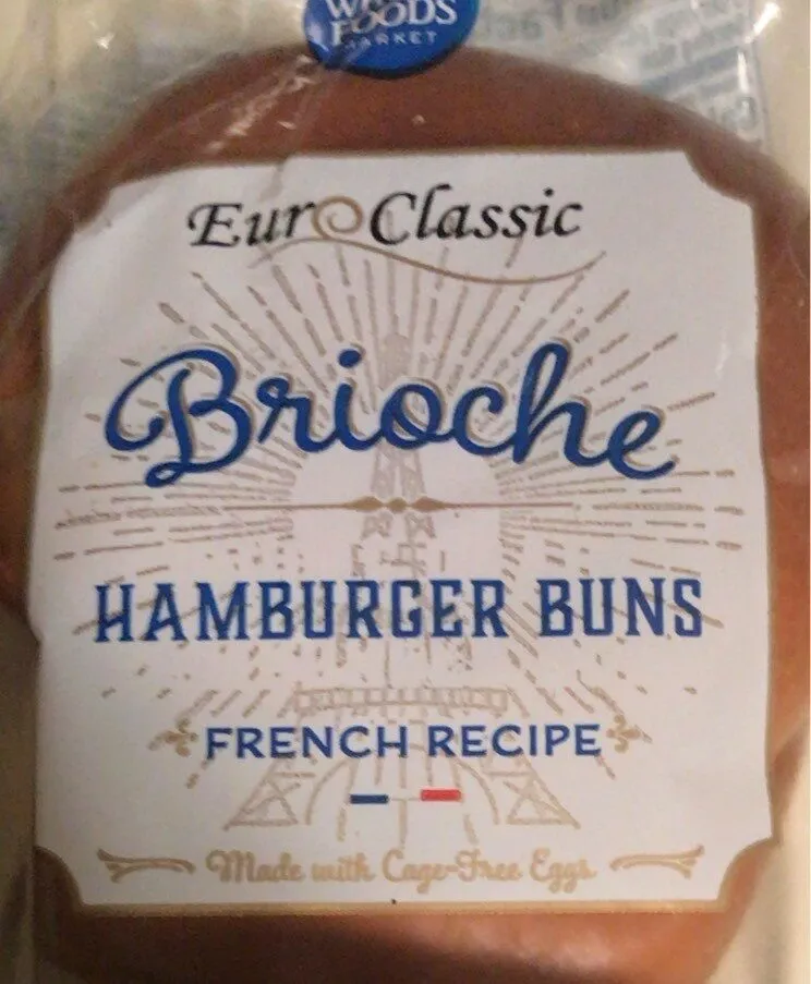 Brioche Hamburger Buns