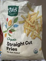 Straight cut fries