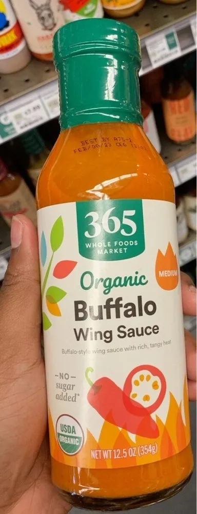 Organic Buffalo Wing Sauce