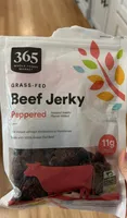 Peppered beef jerky