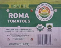 Organic Roma Tomato