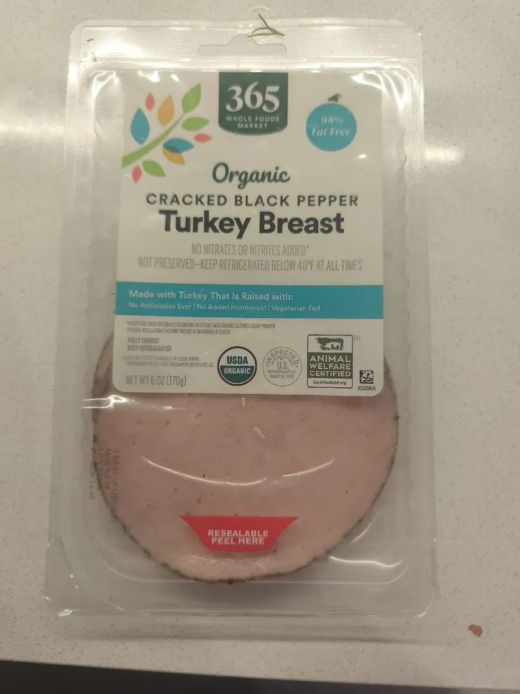 Cracked Black Pepper Turkey Breast