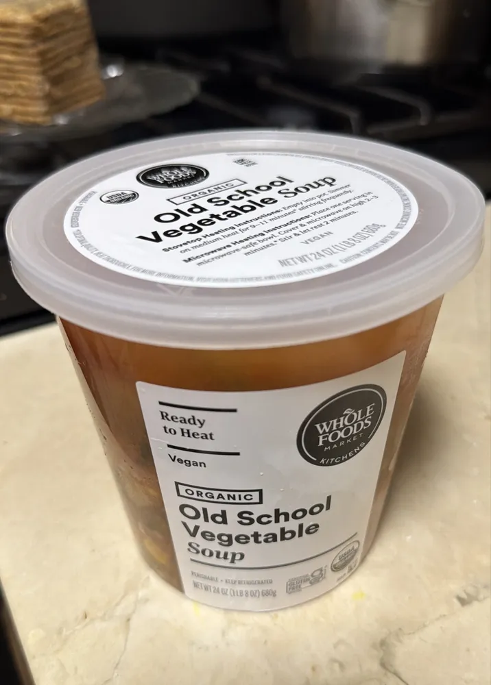 Old school vegetable soup