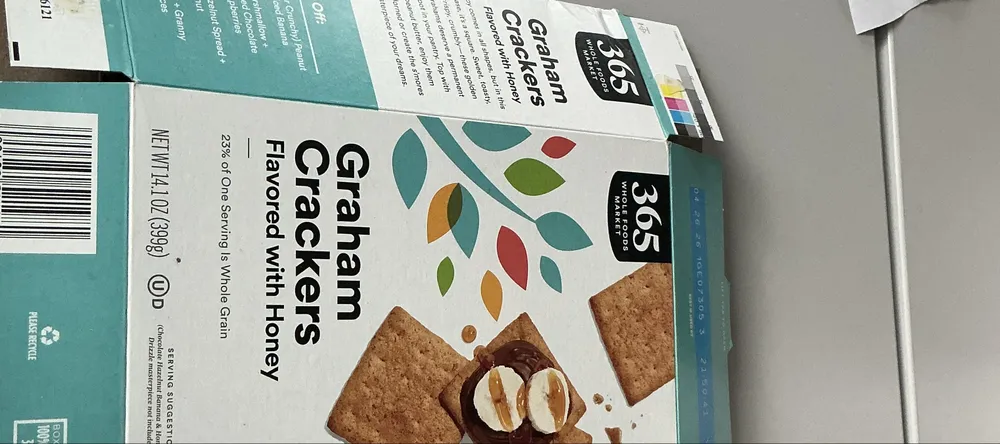Graham Crackers Flavored with Honey