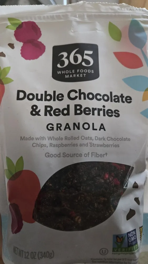 Double Chocolate & Red Berries Granola