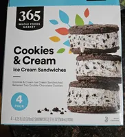 Cookies & Cream Ice Cream Sandwiches
