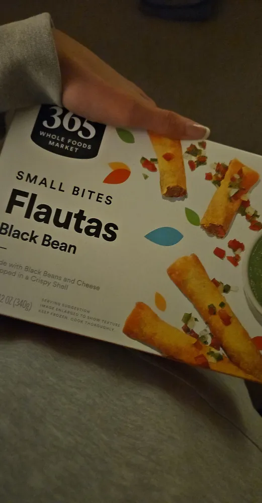 Small Bites Flautas Black Bean