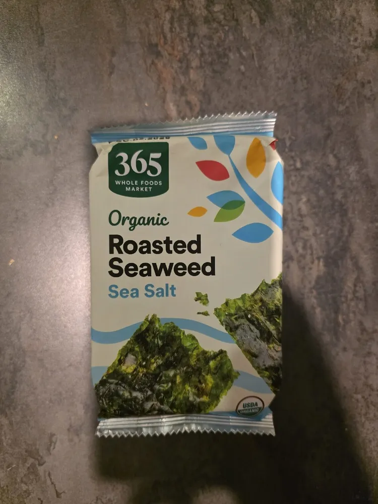 Organic Roasted Seaweed Sea Salt