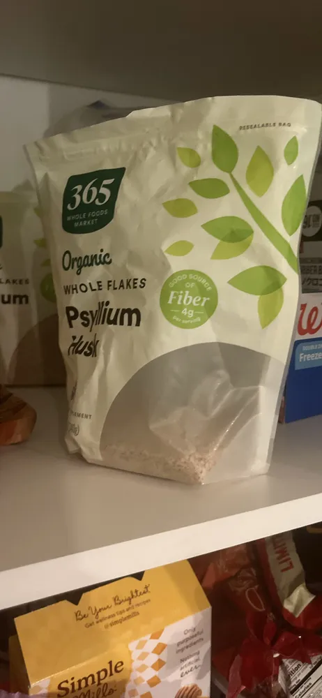 Organic Whole Flakes Psyllium Husk