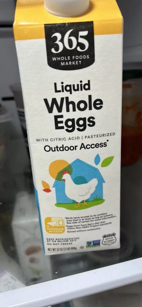 Liquid Whole Eggs