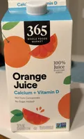 Orange Juice (Calcium + Vitamin D)