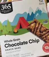 Whole Grain Chocolate Chip Snack Bars