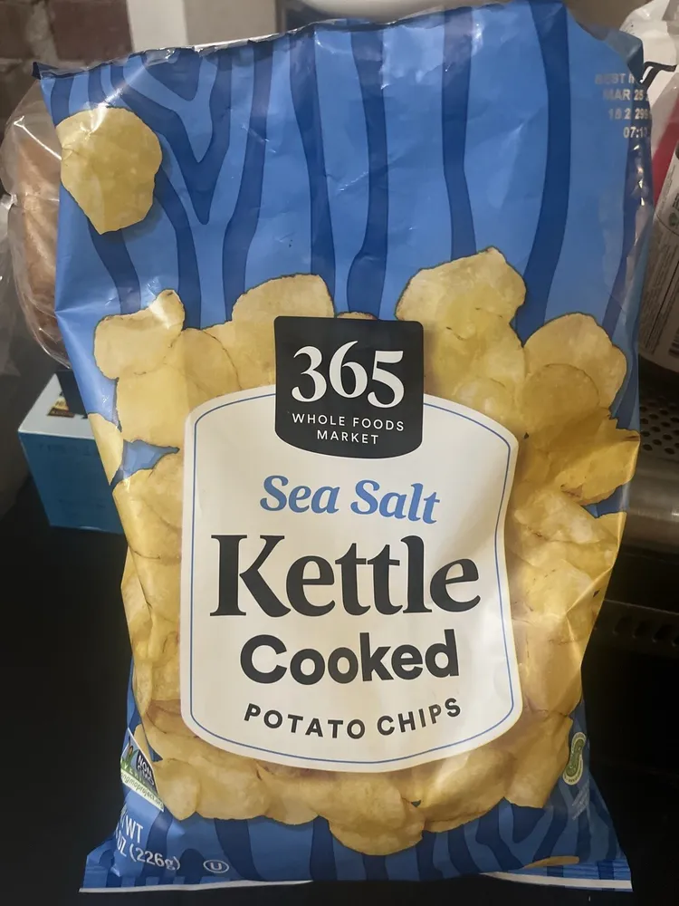 Sea Salt Kettle Cooked Potato Chips