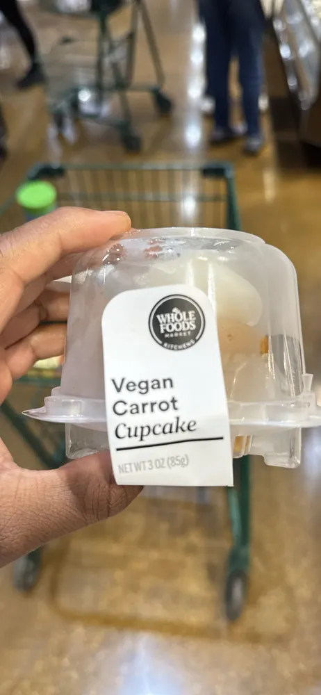 Vegan Carrot Cupcake
