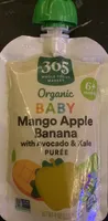 Organic Baby Mango Apple Banana with Avocado & Kale Puree