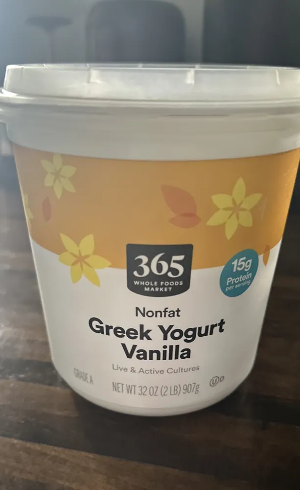 Nonfat Greek Yogurt Vanilla