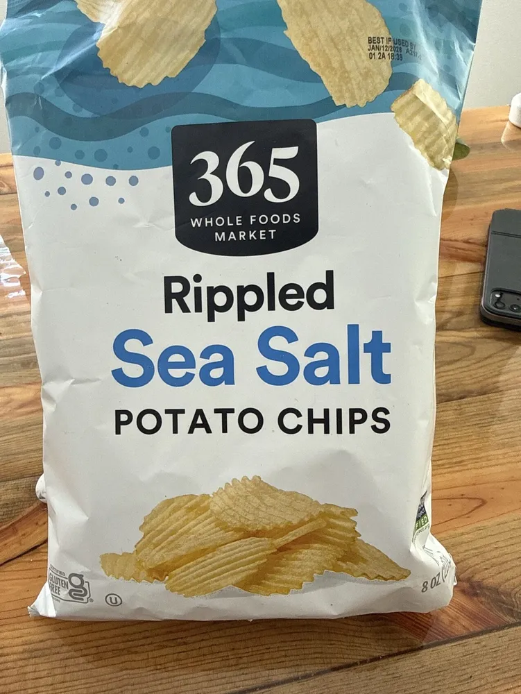 Rippled Sea Salt Potato Chips